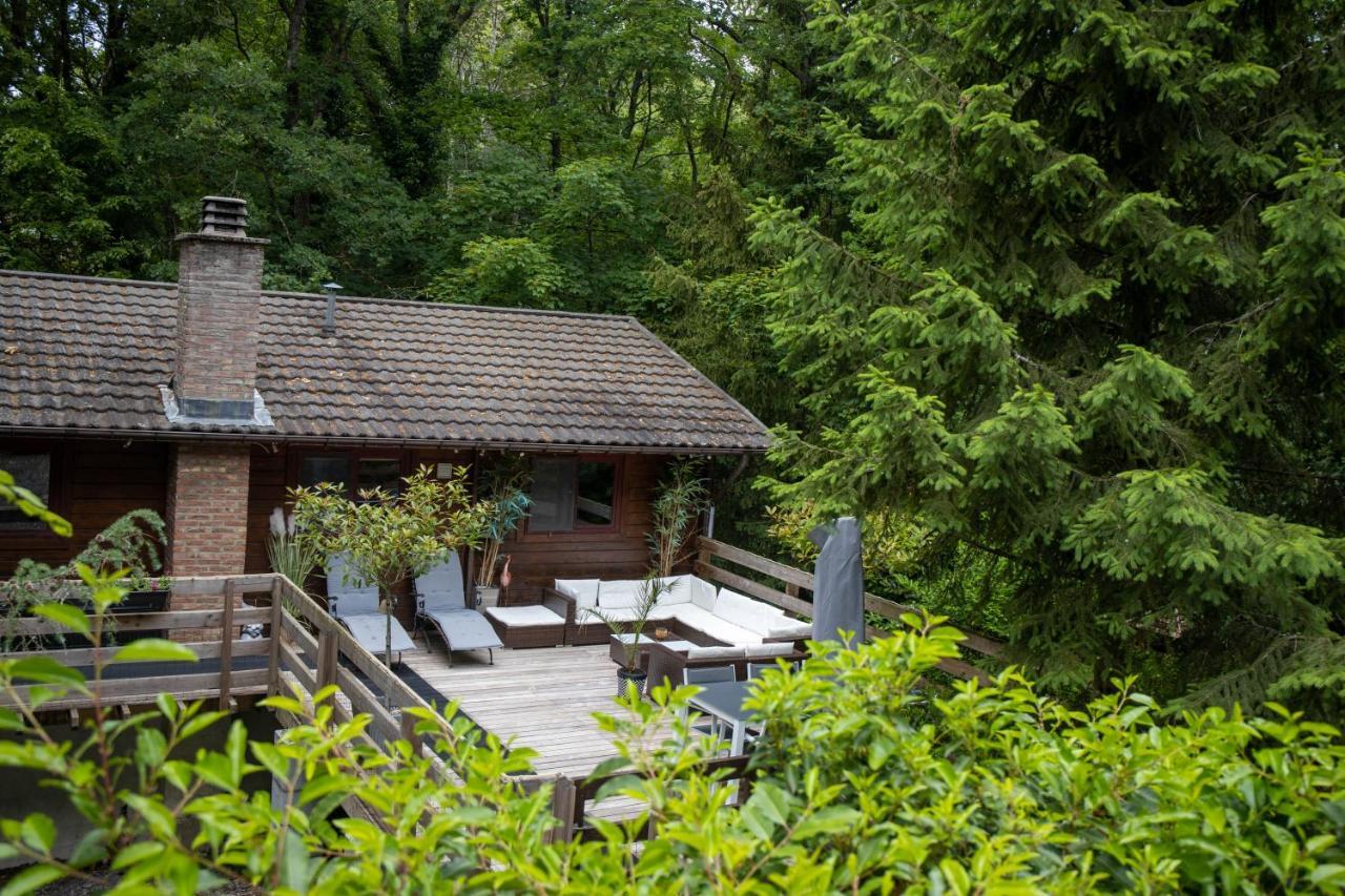 Chalet Frodo En Belle Villa Durbuy Bagian luar foto